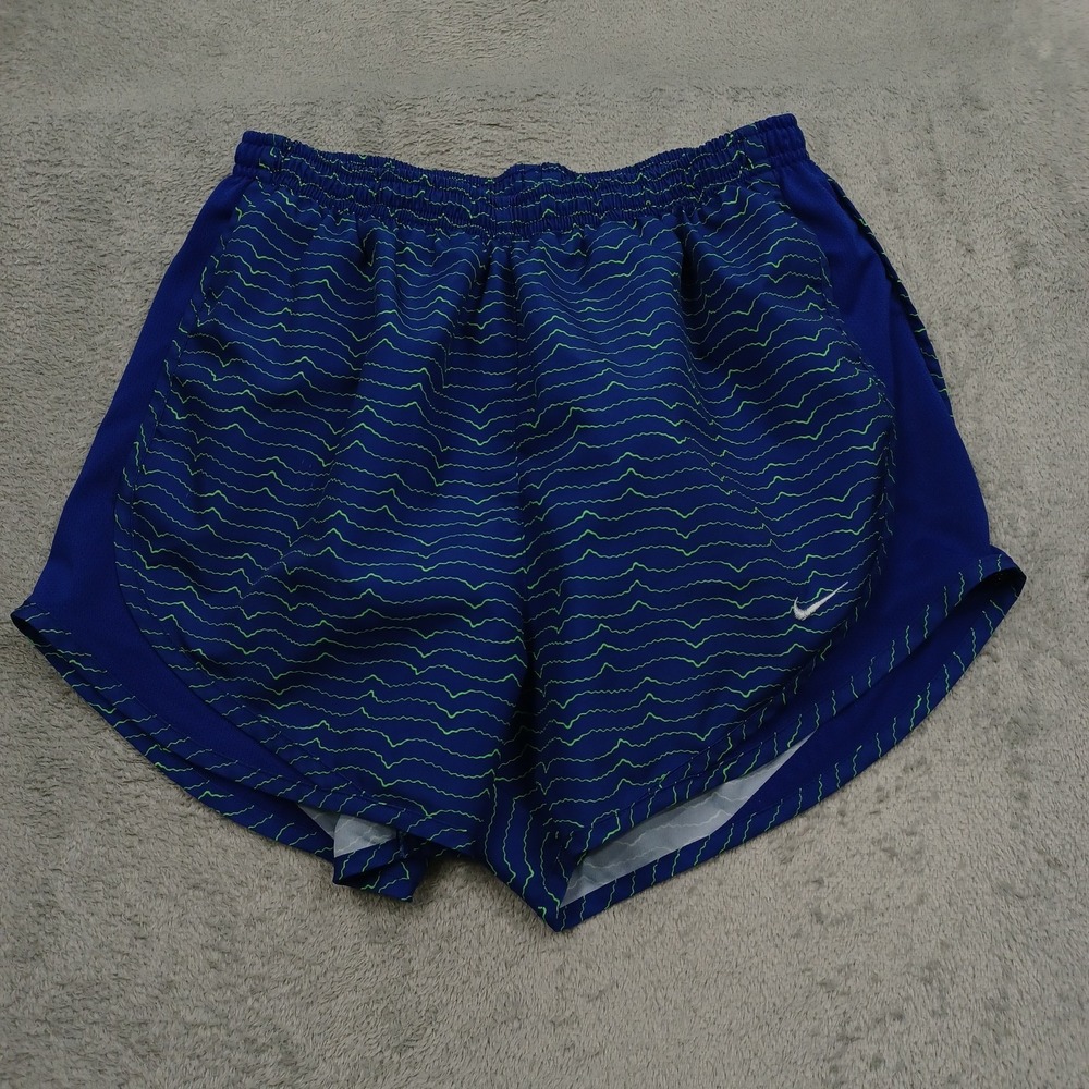 Nike Shorts Womens Small Blue Tempo Running Activewear Dri Fit